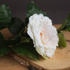 White Garden Rose Spray - image 3