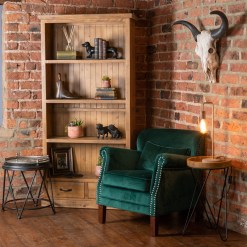 Copper Industrial Lamp With Stone Base - image 5