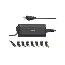 Hama 00200003 mobile device charger Laptop Black AC Indoor