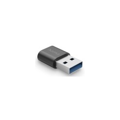 Hama 00200357 cable gender changer USB-A USB-C Black - image 2