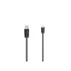 Hama 00200608 USB cable USB 2.0 1.5 m Micro-USB A USB A Black