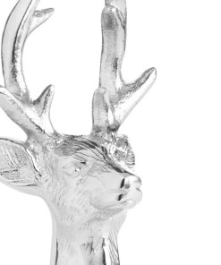 Silver Nickel Reindeer Bottle Stopper