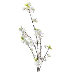 White Cherry Blossom Spray - image 3
