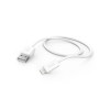 Hama 00201579 lightning cable 1 m White