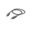 Hama 00201589 USB cable USB 2.0 1 m USB C Black