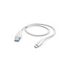 Hama 00201596 USB cable USB 2.0 1.5 m USB A USB C White
