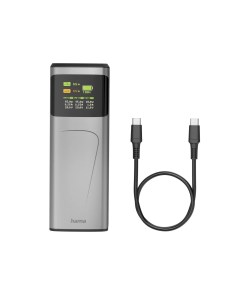 Hama High Power Lithium-Ion (Li-Ion) 20000 mAh Grey