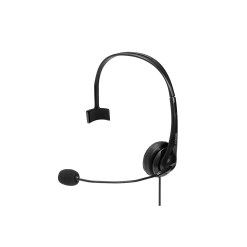 Lindy 3.5mm and USB Type C Monaural Headset with In-Line Control