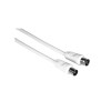Hama 00205028 coaxial cable 1.5 m White