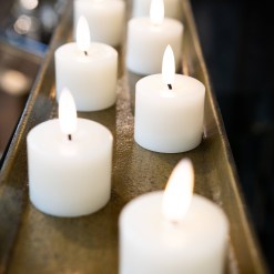 Luxe Collection Set Of 6 Natural Glow Led Tealight Candles - image 5