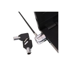 Lindy Notebook Security Cable, Barrel Key Lock