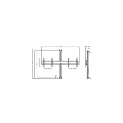 Multibrackets M Public Display Wall 145 Dual Silver - image 9