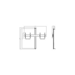 Multibrackets M Public Display Wall 180 Dual Silver - image 10