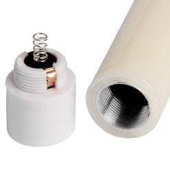 Luxe Collection Natural Glow S/ 2 Ivory LED Dinner Candles - image 3