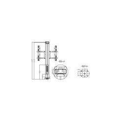 Multibrackets M Public Display Wall 145 Single Black - image 9