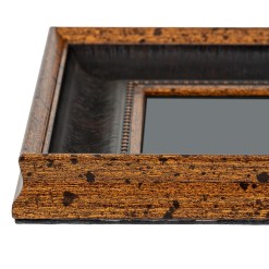 Black And Antique Gold Beaded 8X10 Photo Frame - image 4