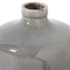 Garda Grey Glazed Chive Vase