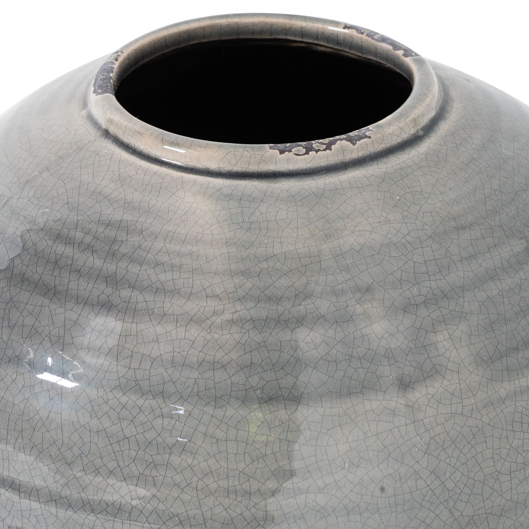 Garda Grey Glazed Tiber Vase - image 2