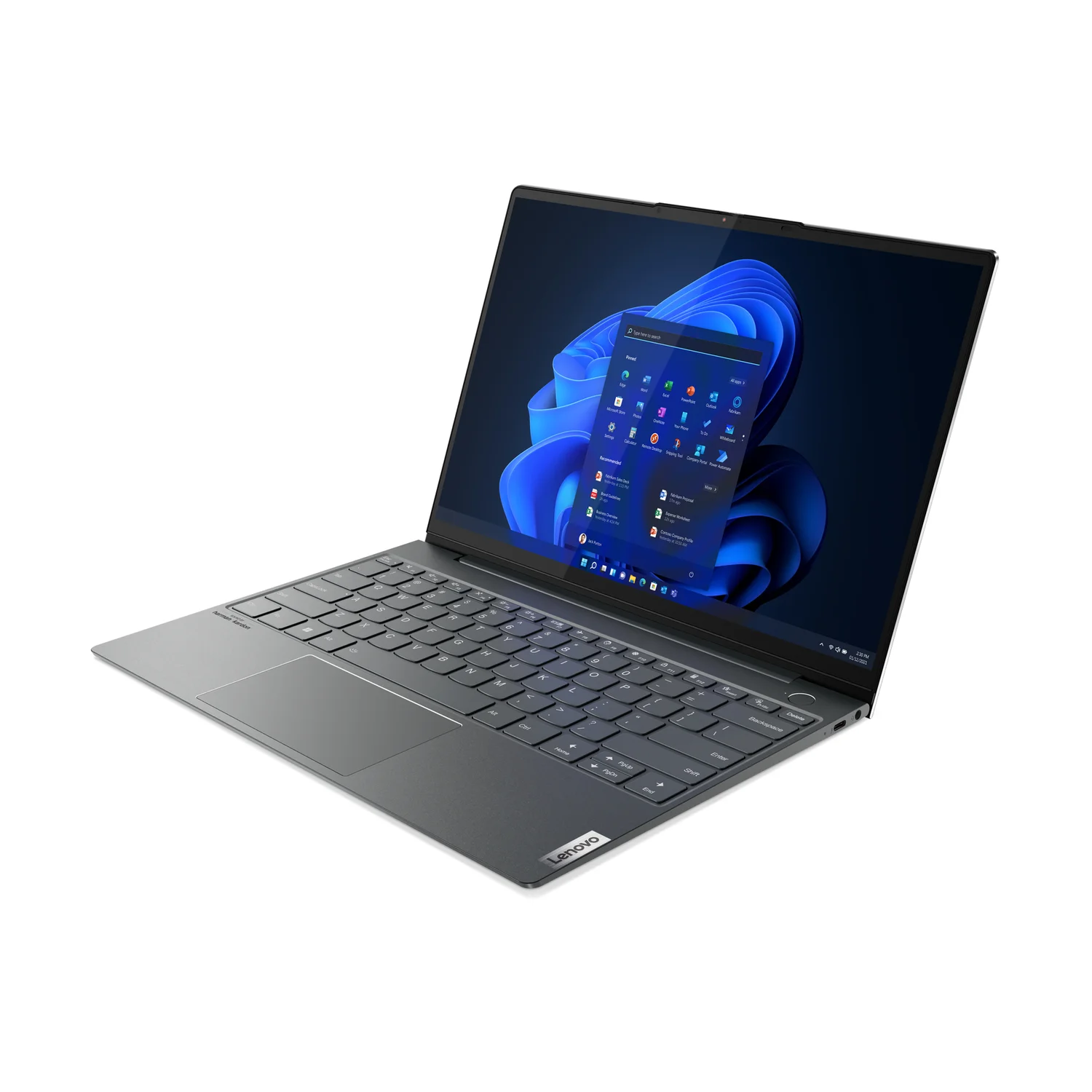 Lenovo ThinkBook 13x G2 IAP Intel® Core™ i5 i5-1235U Laptop 33.8 cm (13.3") WQXGA 8 GB LPDDR5-SDRAM 256 GB SSD Wi-Fi 6E (802.11ax) Windows 11 Pro UK English Grey - image 5