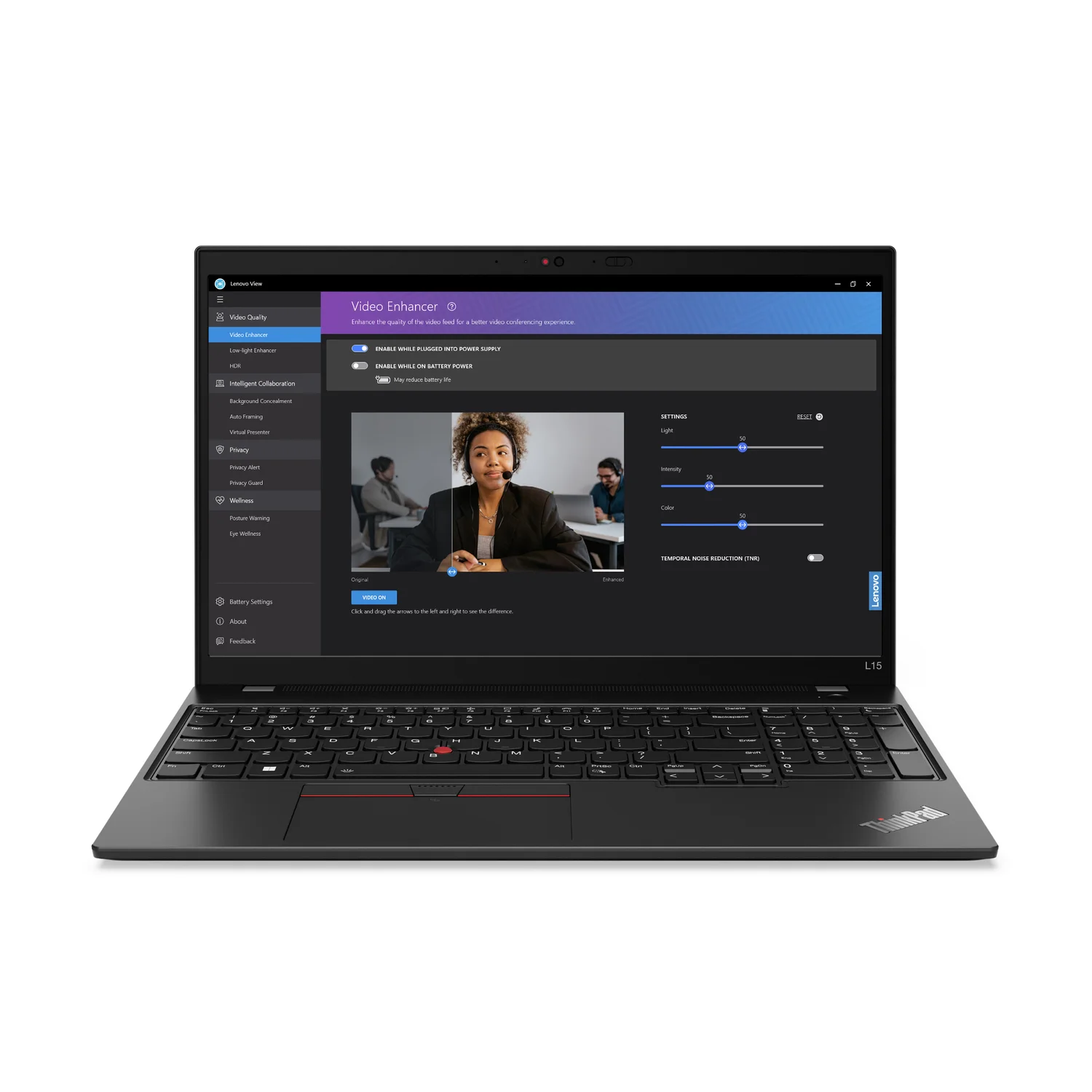 Lenovo ThinkPad L15 Gen 4 (Intel) Intel® Core™ i5 i5-1335U Laptop 39.6 cm (15.6") Full HD 16 GB DDR4-SDRAM 256 GB SSD Wi-Fi 6 (802.11ax) Windows 11 Pro UK English Black - image 5