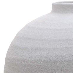 Tiber Matt White Ceramic Vase - image 2