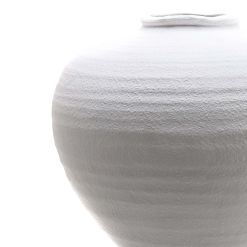 Regola Large Matt White Ceramic Vase - image 2