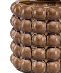 Seville Collection Caramel Bubble Planter