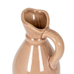 Decorative Tall Blush Stoneware Jug - image 3