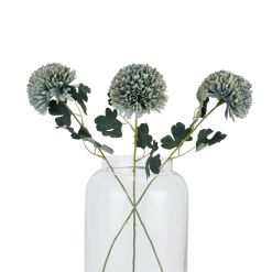 Pale Green Blue Chrysanthemum - image 4