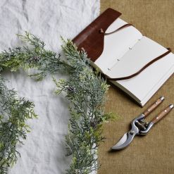 Frosted Pine Garland With Pinecones - image 5
