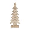 Carved Wood Large Christmas Tree
