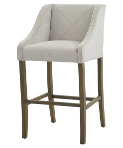 Epsom Grey Bar Stool