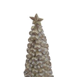 Small Beige Cedar Tree With Star - image 2