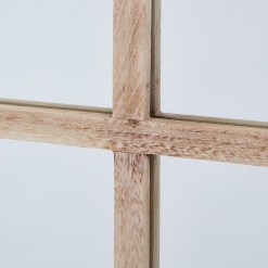 Washed Wood Large Window Mirror - image 3
