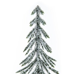 Medium Snowy Spindle Tree In Wood Log - image 2