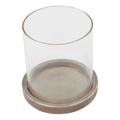 Siena Brown Hurricane Lantern - image 2