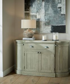 Amalfi Grey Large Hurricane Lantern