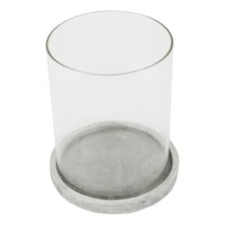 Athena Stone Large Hurricane Lantern - image 2