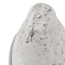 Small Grey Stone Effect Penguin Statue - image 2