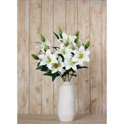 White Madonna Lily Spray - image 4
