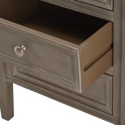 The Serene Collection Three Drawer Bedside Table - image 3