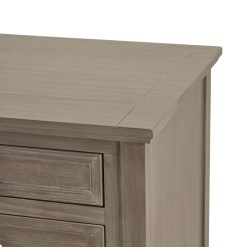 The Serene Collection Three Drawer Bedside Table - image 4