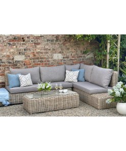Amalfi Collection Outdoor Large Corner Set