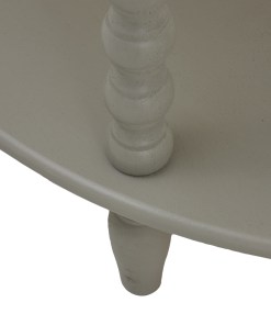 The Camden Collection Half Moon 3 Tier Table