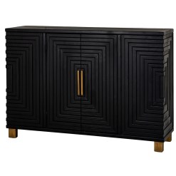 Lennox Black 2 Door Sideboard - image 3