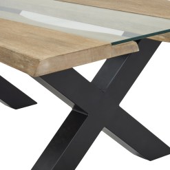 Live Edge Collection Light Acacia River Coffee Table - image 4