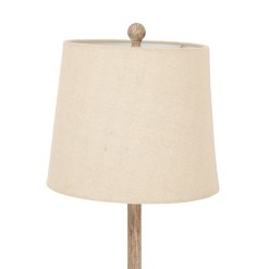 Chiaro Candlestick Table Lamp With Linen Shade - image 3