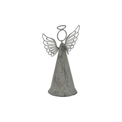 Rustic Metal Standing Angel - image 2