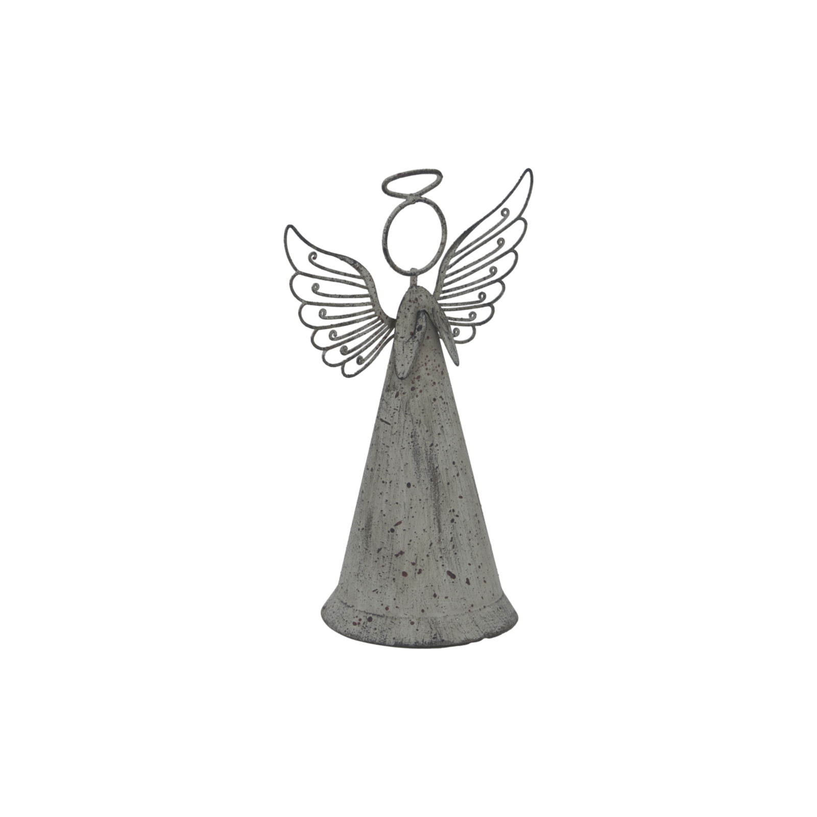 Rustic Metal Standing Angel - image 2