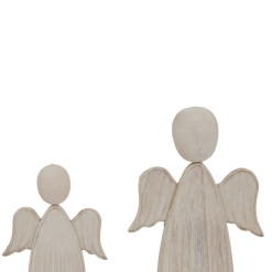 Whitewashed Rustic Angel - image 3